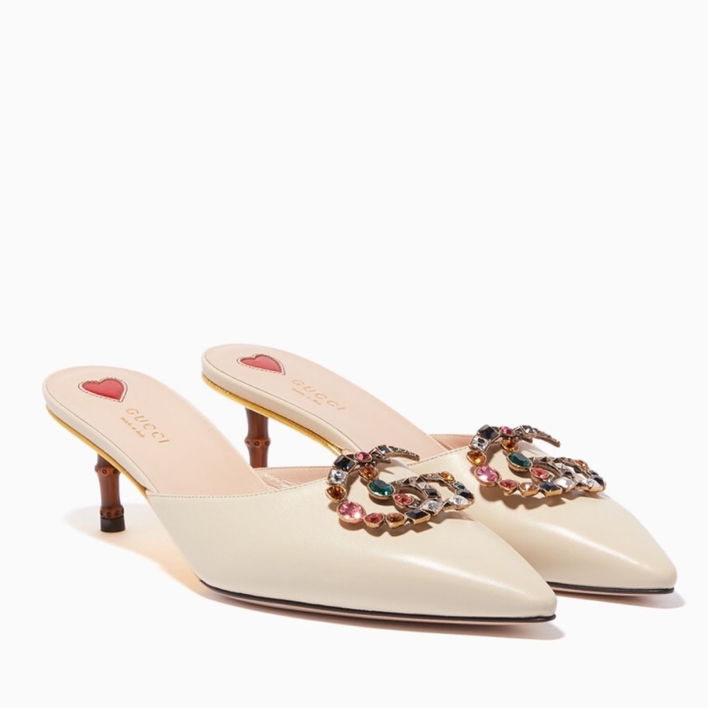 GUCCI mules-NEVER WORN AUTHENTIC